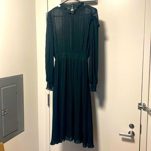Zara midi long sleeve dress Women’s Large
